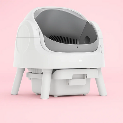 😺 WhiskerPal® Automatic Self-Cleaning Litter Box – Hassle-Free Cat Care