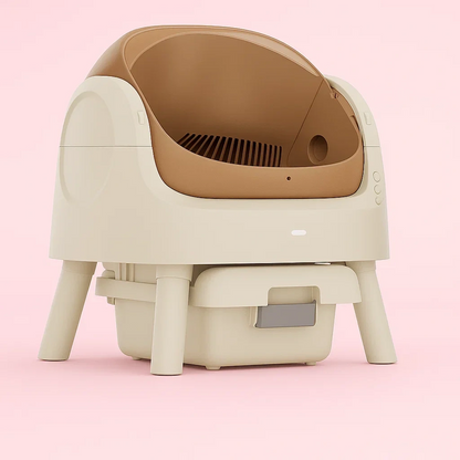 😺 WhiskerPal® Automatic Self-Cleaning Litter Box – Hassle-Free Cat Care